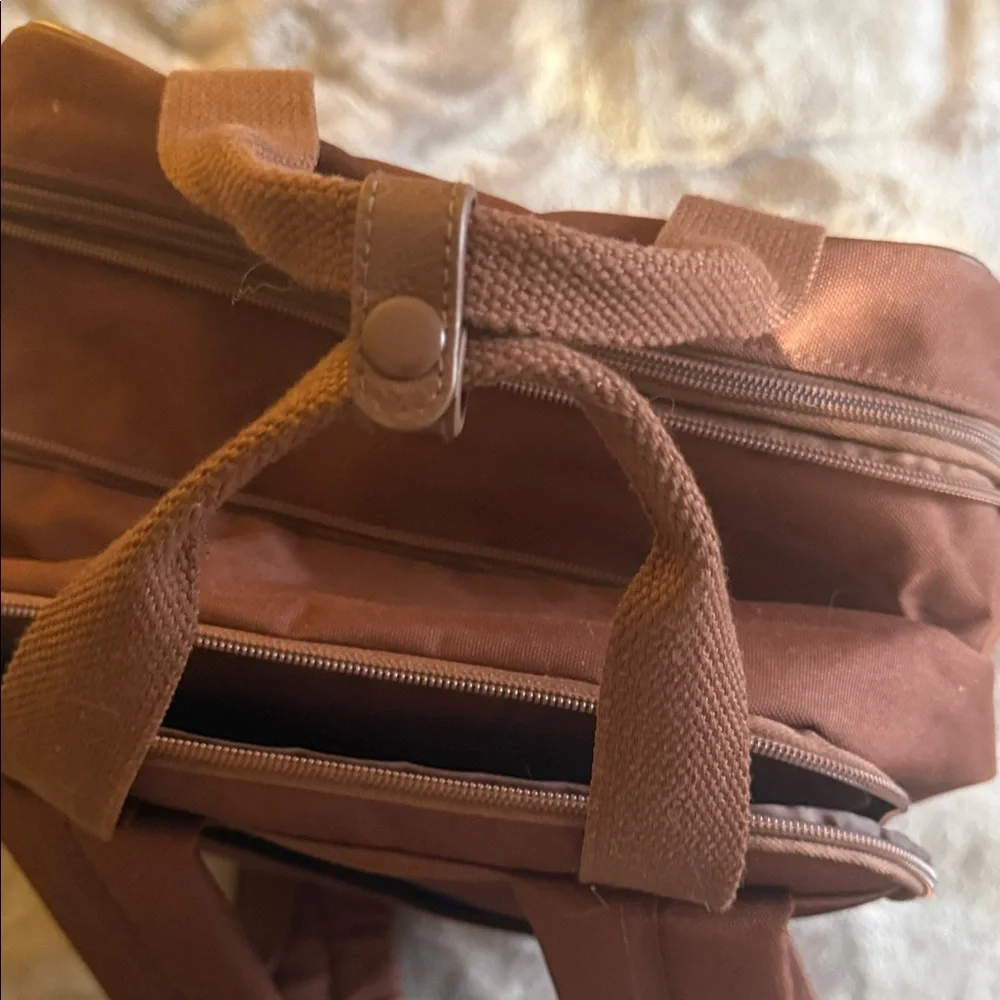 Beis expandable backpack in Maple - Picture 7 of 8
